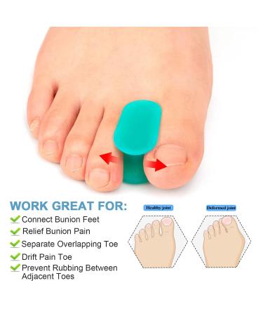 Gel Toe Stretcher & Separator for Bunion Corrector - Prevent Rubbing & Relieve Pressure - Buy Online on GoSupps.com