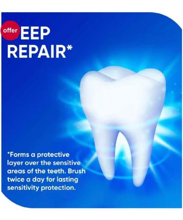 Sensodyne Repair & Protect Extra Fresh Toothpaste 75ml - Pack of 3 | Sensodyne Apple 25ml - Best for Sensitive Teeth | International Shipping Available - Buy Online on GoSupps.com