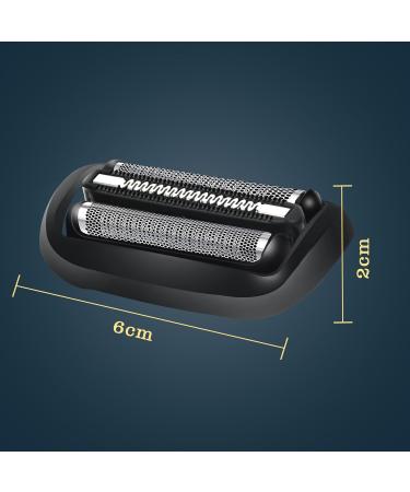 Buy 53B Electrical Tram Shaving Head Replacement Part | Series 5 Razor Blade Compatible with R1000S/B1300S/R1320S/M4000CS/M4200CS/M7200CC/W4320CS - International Shipping Available - Buy Online on GoSupps.com