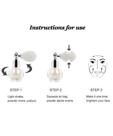 Glitter Powder Shimmer Spray for Hair & Body - Nude Pink Highlighter Makeup for Women - Buy Online on GoSupps.com