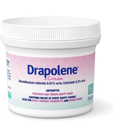 2 x Drapolene Cream 350g Tub - Soothes Sore Skin from Incontinence - Buy Online on GoSupps.com