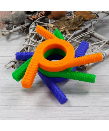 Sensory Motor Chew Tool for ADHD Autism & SPD - Oral Motor Stimulation for Special Needs (Green) - Buy Online on GoSupps.com