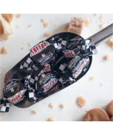 Toffee Sweets Bundle with Walkers Liquorice Flavour x 2 Bags 300g and Silver Window Lid Refillable On-the-Go Travel Tin - Buy Online on GoSupps.com