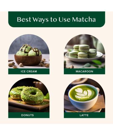 Vahdam Matcha Green Tea Powder | Authentic Japanese Matcha (100g 50 Portions) | Culinary Quality for Lattes & Smoothies - Buy Online on GoSupps.com