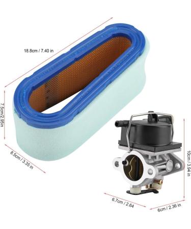 Carburetor Kit with Air Filter for Tecumseh 640065A - 13Hp to 15Hp Garden Tool Replacement Parts - Buy Online on GoSupps.com