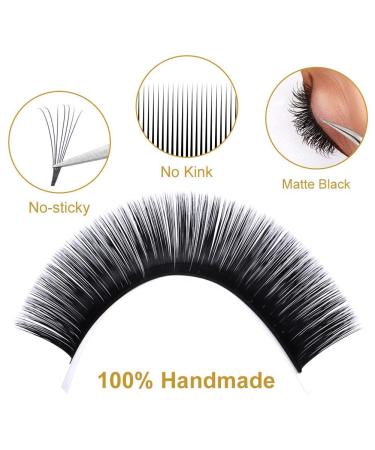 16mm Self-Fleed Eyelashes - Volume Technology Easy Fan 3D 8D 10D | 0.07mm D Curl Eyelash Extensions by Gemerry - Buy Online on GoSupps.com