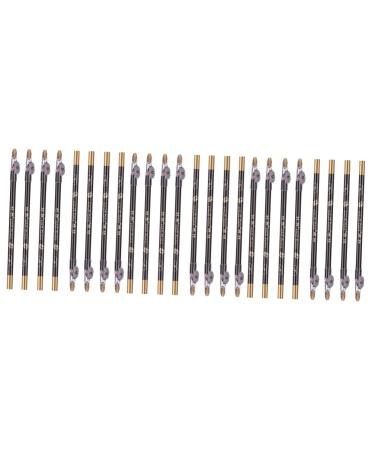 TOVINANNA 24 Pcs Pencil Sharpener Eyebrow Pencil Lasting Eyebrow Pencil Women Makeup Pen Wooden Water Proof