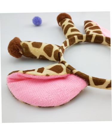 Christmas Elk Headband Cute Giraffe Headband for Kindergarten Activities Christmas Costume Decoration Khaki 1 Pc Hair Accessories - Buy Online on GoSupps.com