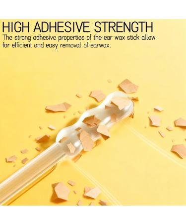 72 Pieces Ear Wax Stick 2026 New - Sticky Soft Head Ear Cleaning Tool Reusable and Painless for Kids and Adults Easy to Use Ear Swabs - Buy Online on GoSupps.com