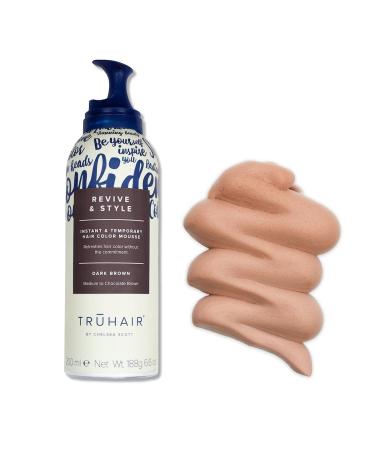 Truhair Revive and Style Color Mousse (Dark Brown)