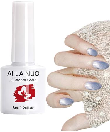 Shiny Nail Polish Nail Polish | 0.28oz Quick Dry Magnetic Nail Gel Shiny Soak Off Nail Gel Long-Lasting Gel for Home Manicure Lencyh 03 - Buy Online on GoSupps.com