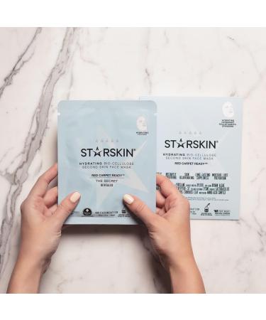 STARSKIN RED CARPET READY Hydrating Bio-Cellulose Face Mask - Hydration & Glow | International Shipping Available - Buy Online on GoSupps.com