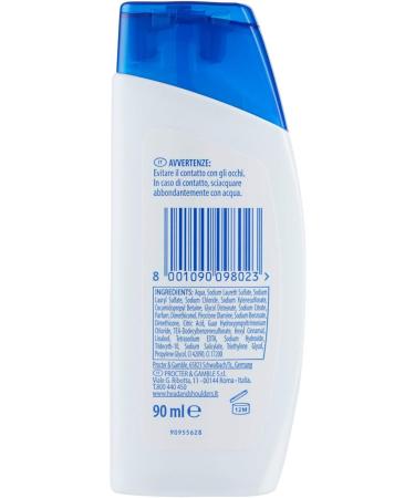 Head & Shoulders Classic Clean ANTIFORFORA Shampoo 90 ml - Buy Online on GoSupps.com