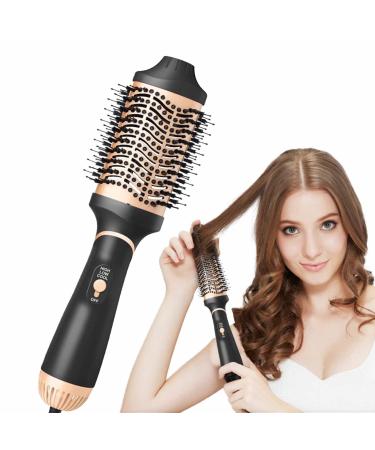 Roewol Nil Hair Dryer Brush 4-in-1 Styling Tool Compact Gold
