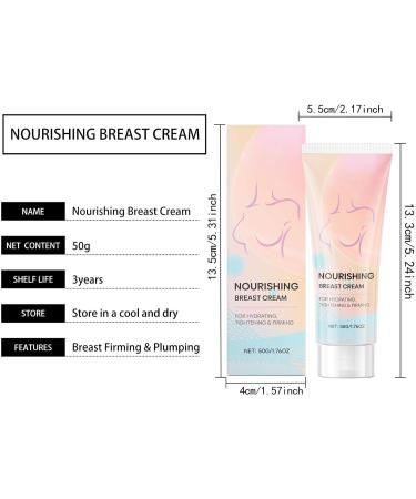 Pruojhw Brush cream firming growth enhancer 50 g buttocks massage cream for enlargement for women more selfconfidence daily use evening morning night workout travel events - Buy Online on GoSupps.com