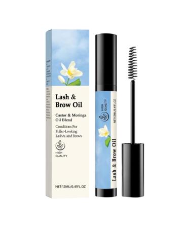 Generisch Eyelash Growth Serum 12ml - Serum for Growth and Thickness | Nourishing Eyebrow Oil Strengthens Eyebrows Thickens Eyebrows Long-lasting Growth Agent for Small