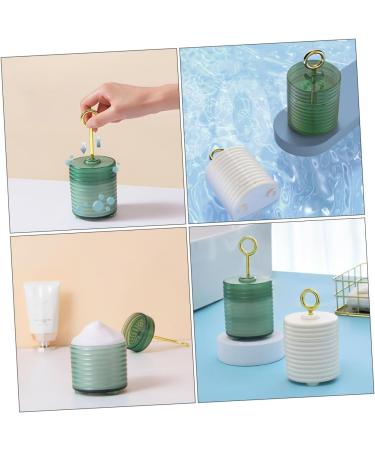 Beatifufu 1pc Mousse Frother Shower Gels Bubbling Cup Bathroom Foaming Bottle Facial Bubbler Face Wash Bubble Maker Facial Cleaning Supply Facial Cleaning Tool Simple Foaming Cup 12.7x7.5cm Green - Buy Online on GoSupps.com