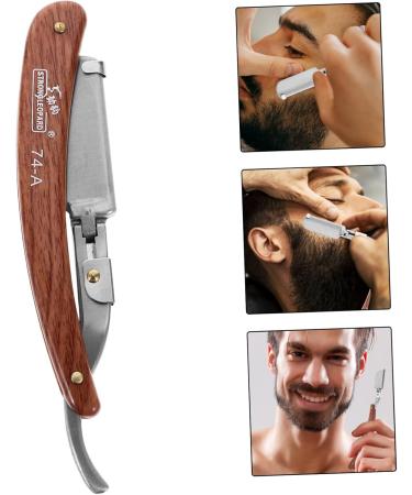 Beavorty Travel Razor & Beard Grooming Set - Stainless Steel Folding Shave Kit for Men with Blades & Scissors - Buy Online on GoSupps.com