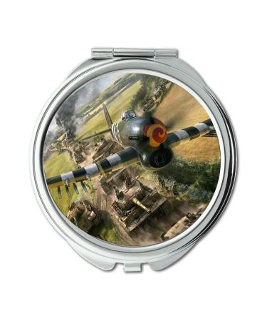 YENDOSTEEN World war aircraft Mirror Compact Mirror fighter helmet pocket mirror portable mirror