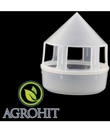 Buy AGROHIT Feeding Trough & Drinking Bowl for Poultry - Durable PP Pigeon Drinker & Grit Container International Shipping Available - Buy Online on GoSupps.com