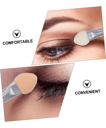 Healeved 120 Pcs Latex Eye Shadow Stick Eyeshadow Makeup Sticks Eye Shadow Brush Eyelid Applicator Plastic 7.5x1x0.5cmx5pcs Beige Khaki X5pcs - Buy Online on GoSupps.com