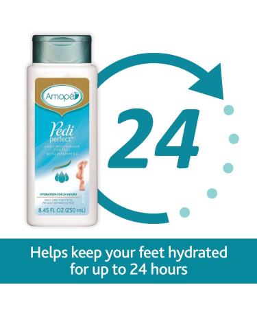 Amop Pedi Perfect Daily Moisturizer 8.45 fl. Oz. (Pack of 3) - Hydrating Foot Cream Trio - Buy Online on GoSupps.com