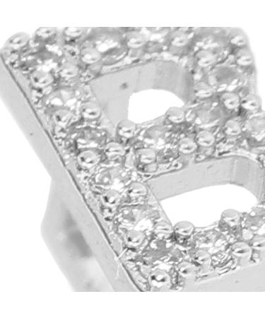 Shop Hip Hop Teeth - Single B Letter Shiny Dentures Accessories for Halloween | International Shipping Available - Buy Online on GoSupps.com