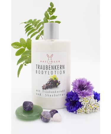 Buy Haslinger 3004 Grape Seed Body Lotion - Nourishing with Grape Seed Oil & Shea Butter 200ml | International Shipping Available - Buy Online on GoSupps.com