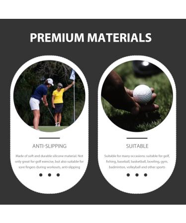 Shop Toddmomy 8pcs Golf Finger Covers & Finger Sleeves | Ultimate Protection for Golfers - Compression Gel Finger Braces & Supports - Buy Online on GoSupps.com