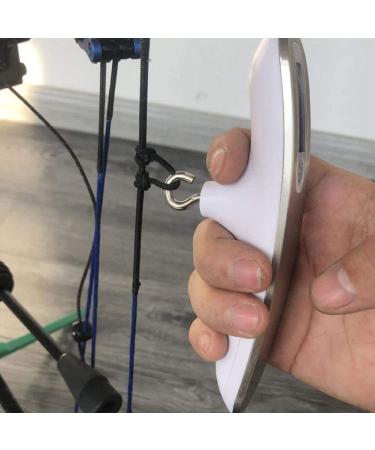 110 lbs Digital Bow Scale | Recurve Archery & Hunting Poundage Scale with LCD Display (Silver) - Buy Online on GoSupps.com