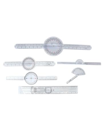 6PCS 6 8 10inch Joint Range Measurement Upper Limb Measurement Multifunction Spinal Length Measurement for Different Joint Types