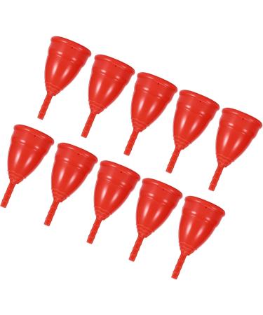Women's Reusable Silicone Menstrual Cup - 10 Pack | Eco-Friendly Female Hygiene Care - Buy Online on GoSupps.com