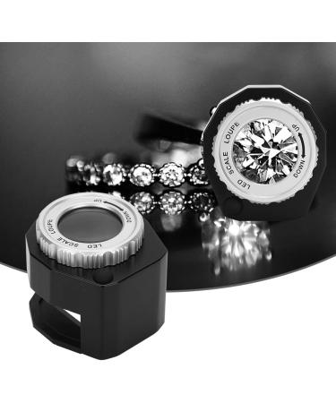 Magnifier Lights Thread Counter Glass Scale Mirror Loupe Money Detector Lamp Abs Magnifying Glass Led Antique Metal Christmas Loupes - Buy Online on GoSupps.com