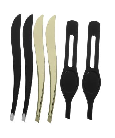 Healeved 1 Eyebrow Makeup Tool Eyebrow Clip Tweezers Eyebrow Clips Women Eyebrow Curler Eyebrow Tweezers for Women