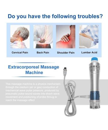 Gehpyyds ED Shock Wave Therapy Device - Portable Electromagnetic Muscle Pain Relief Massager for Deep Tissue Relaxation - Buy Online on GoSupps.com