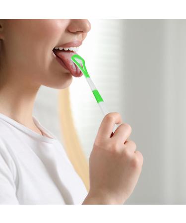 Rumgug 6 Pieces 2in1 Tongue Cleaner for Adults and Children Tongue Cleaner Scraper Soft Tongue Scraper Tongue Brush Tounge Scraper Brush for Oral Hygiene and Fresh Breath Removes Bad Breath B - Buy Online on GoSupps.com