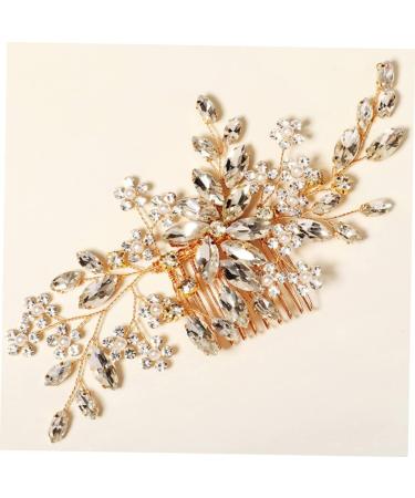 DOITOOL Flower Comb Side Hair Combs Hair Style Tools Hair Comb for Girls Evening Party Hair Comb Tiara Rhinestone Headpiece Rhinestones Hair Comb Bridal Hair Comb Proms Hair Comb - Buy Online on GoSupps.com