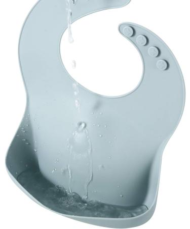 PandaEar Silicone Baby Feeding Bibs | Waterproof & Soft | Unisex | Ages 10-72 Months | Blue Green Pink/Yellow - Buy Online on GoSupps.com
