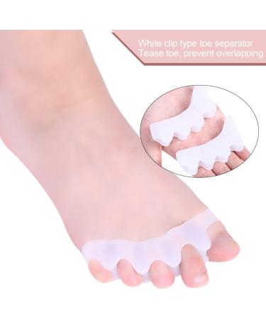 Toe Separators 9 Pcs Hallux Valgus Corrector & Bunion Protector Kit for Pain Relief & Proper Toe Alignment | International Shipping Available - Buy Online on GoSupps.com