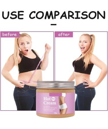  Bsbkoj Hot Cream 150 g Pure Natural Moisturizing Tightening Lotion Adorable Firmings Cream for Sweat Sports Injuries Neck Back Thighs Butt Care Men and Women Purple - Buy Online on GoSupps.com