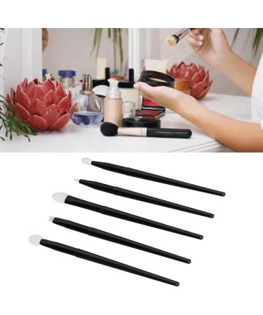 Makeup Brush Set Portable Handle 5 Pieces Silicone Brushes for Eye Shadow Lip Eyebrows Eyeliner Easy Applying Lightweight and Compact - Buy Online on GoSupps.com