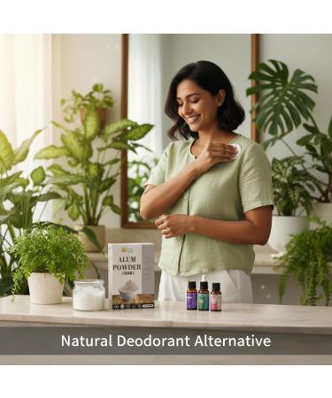 Herbs Botanica Alum Powder Potassium Alum Fitkari Granulated Powder Natural and Pure 2 oz No Additives Multi-Use Baking & Household Essential Pure - Buy Online on GoSupps.com