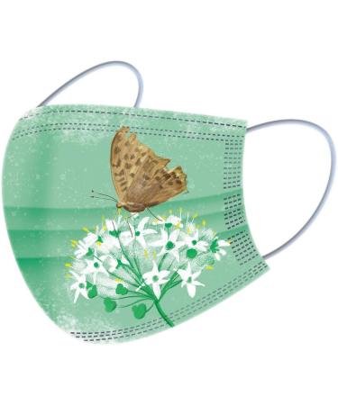 3 Ply Disposable_Face_Mask with Halloween Cute Pattern Design Comfortable Covers Suitable For Adults Outdoor Use Protection - Buy Online on GoSupps.com