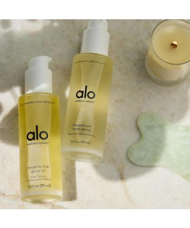 ALO Head-to-Toe Glow Oil | Glow-Boosting Natural Dry Body Oil | Jojoba Amla Aloe & Vitamin E | Hydrates & Nourishes Skin | Citrus Scent | 3.2 Oz 3.2 Fl Oz (Pack of 1) - Buy Online on GoSupps.com