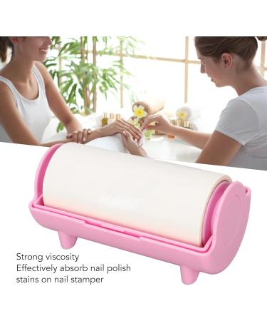 Professional Nail Art Stamper Pattern Removal Tool with Oil Absorbing Sheets - Pink - Buy Online on GoSupps.com