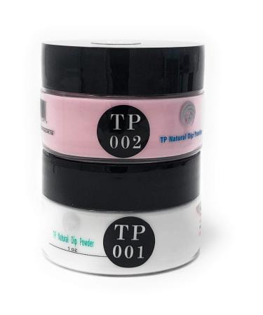 French Manicure Dipping Powder The professional Pink and White Dip Powder Set. (1 oz) 1 Ounce (Pack of 1)