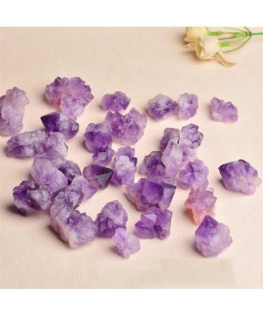 200g Natural Amethyst Cluster Quartz Crystal Point Specimen s - Buy Online on GoSupps.com