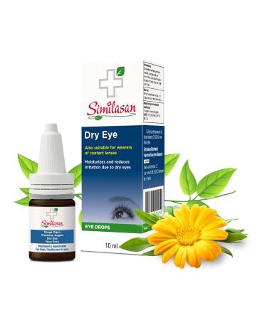 Similasan Eye Drops for Dry Eyes - Dry Eyes Treatment - Temporary Relief from Dry or Red Eyes Itchy Eyes Burning Eyes and Watery Eyes (10 ml (Pack of 1))