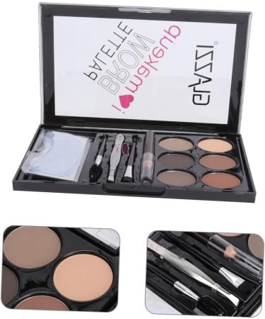 DRESSOOS 1 Set Eyebrow Powder Set Multifunctional Cosmetic Makeup Eyebrow Powder Eyebrow Pencil Brush - Buy Online on GoSupps.com