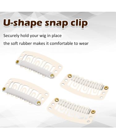 85-Piece Clip Hair Extension Set | 50 U-Shaped Clips Needles T-Pencils & More for Perfect Hair Styles - Buy Online on GoSupps.com